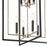 Millennium Lighting Noelle 8Lt 20" Pendant, Black/Modern Gold