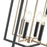 Millennium Lighting Noelle 8Lt 20" Pendant, Black/Modern Gold