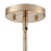 Millennium Lighting Noelle 8Lt 20" Pendant, Black/Modern Gold