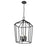 Millennium Lighting Hylena 4Lt 15" Pendant, Textured Black - 91804-TBK