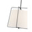 Millennium Lighting Vellinor 3Lt Pendant, Matte Black/White