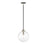 Millennium Lighting Mellrosa 1Lt Pendant, Black/Modern Gold