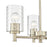 Millennium Lighting Ashli 3 Light Chandelier, Modern Gold