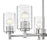 Millennium Lighting Ashli 5 Light Chandelier, Brushed Nickel