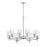 Millennium Lighting Ashli 8Lt Chandelier, Brushed Nickel - 9218-BN