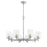Millennium Lighting Ashli 8Lt Chandelier, Brushed Nickel