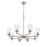 Millennium Lighting Ashli 8Lt Chandelier, Brushed Nickel