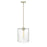 Millennium Lighting Ashli 1Lt Pendant, Modern Gold