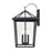 Millennium Lighting Mensun 3Lt Outdoor Wall Sconce, Black/Clear