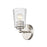 Millennium Lighting Ashli 1Lt Wall Sconce, Brushed Nickel