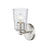 Millennium Lighting Ashli 1Lt Wall Sconce, Brushed Nickel