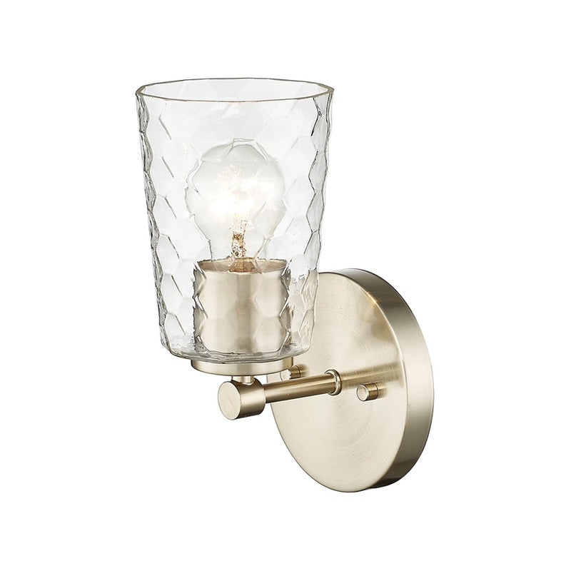 Millennium Lighting Ashli 1 Light Wall Sconce, Modern Gold - 9231-MG