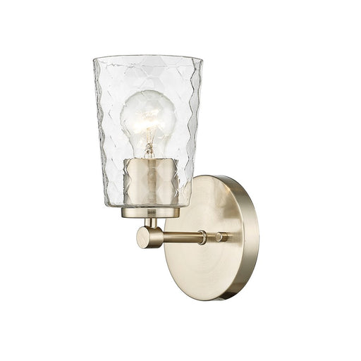 Millennium Lighting Ashli 1 Light Wall Sconce, Modern Gold