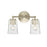 Millennium Lighting Ashli 2Lt Vanity, Modern Gold - 9232-MG