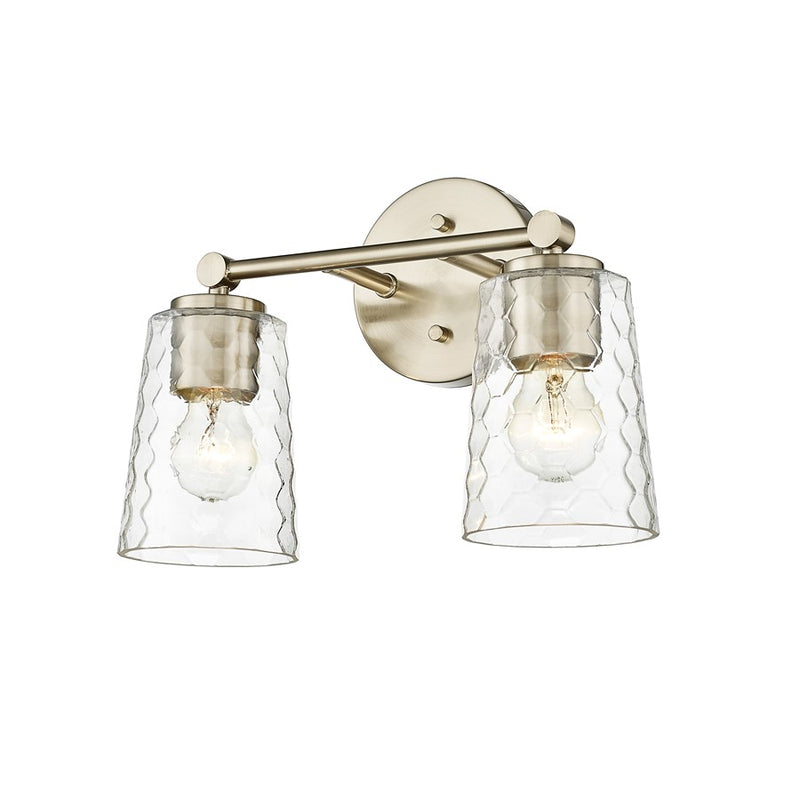 Millennium Lighting Ashli 2Lt Vanity, Modern Gold
