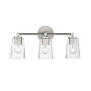Millennium Lighting Ashli 3Lt Vanity, Brushed Nickel - 9233-BN