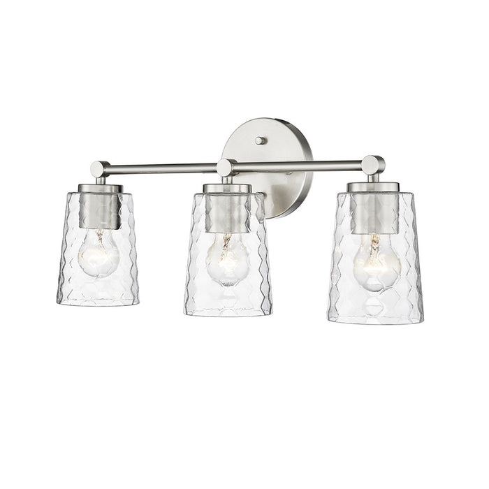 Millennium Lighting Ashli 3Lt Vanity, Brushed Nickel