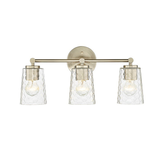 Millennium Lighting Ashli 3Lt Vanity, Modern Gold - 9233-MG