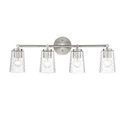Millennium Lighting Ashli 4Lt Vanity, Brushed Nickel - 9234-BN