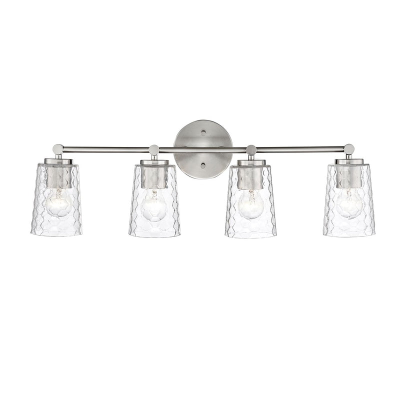 Millennium Lighting Ashli 4Lt Vanity, Brushed Nickel - 9234-BN