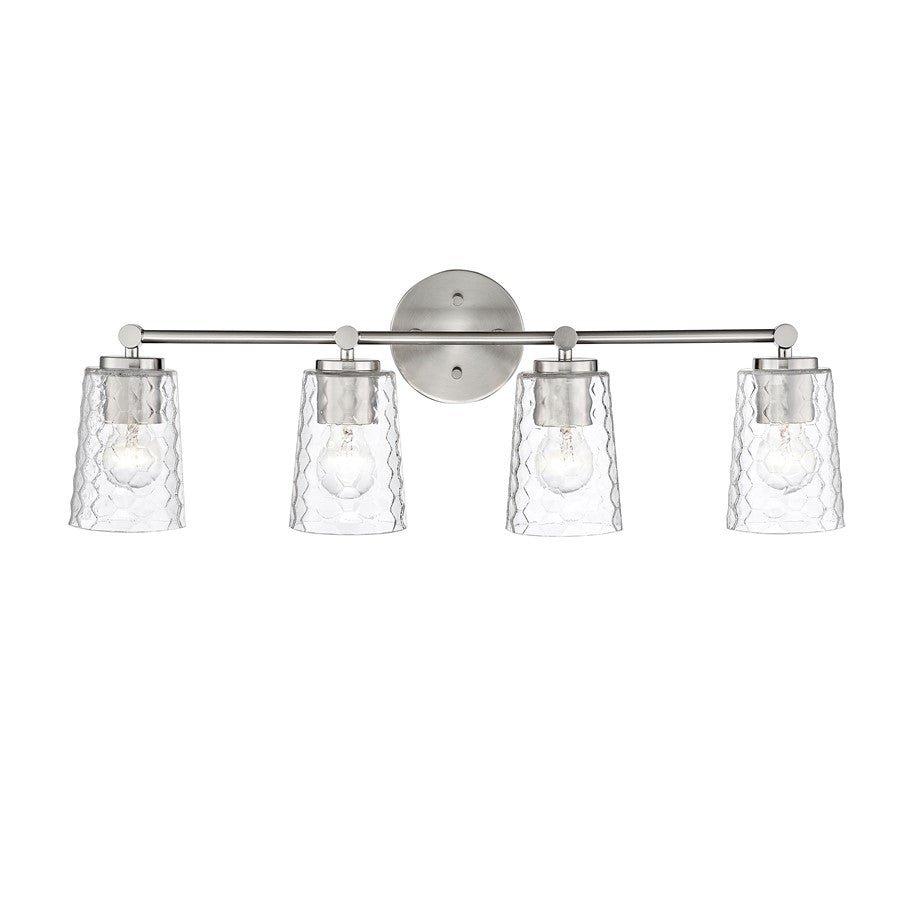 Millennium Lighting Ashli 4Lt Vanity, Brushed Nickel - 9234-BN