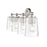 Millennium Lighting Ashli 4Lt Vanity, Brushed Nickel