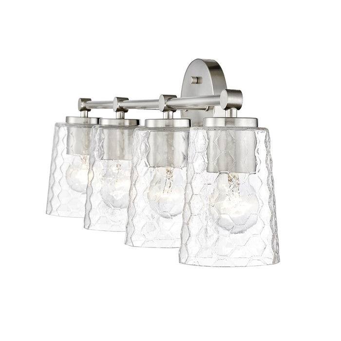 Millennium Lighting Ashli 4Lt Vanity, Brushed Nickel