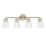 Millennium Lighting Ashli 4Lt Vanity, Modern Gold - 9234-MG