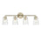 Millennium Lighting Ashli 4Lt Vanity, Modern Gold - 9234-MG