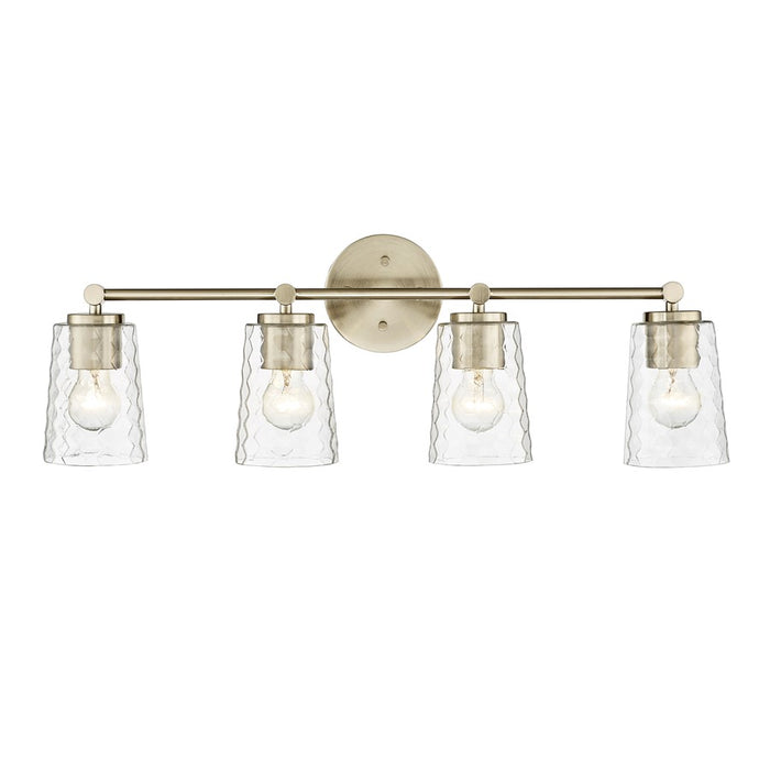 Millennium Lighting Ashli 4Lt Vanity, Modern Gold - 9234-MG