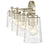 Millennium Lighting Ashli 4Lt Vanity, Modern Gold