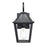 Millennium Lighting Eston 1Lt 14" Outdoor Wall Sconce, Black/Clear - 92401-TBK