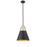 Millennium Lighting Annos 1Lt Pendant, Black/Modern Gold - 9241-MB-MG