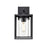 Millennium Ellway 1Lt Outdoor Wall Sconce, Textured Black/Clear - 93101-TBK