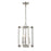 Millennium Lighting Aydenn 3Lt Pendant, Brushed Nickel/Clear - 94003-BN