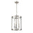 Millennium Lighting Aydenn 3Lt Pendant, Brushed Nickel/Clear