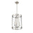 Millennium Lighting Aydenn 3Lt Pendant, Brushed Nickel/Clear