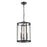 Millennium Lighting Aydenn 3 Light Pendant, Matte Black/Clear