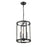 Millennium Lighting Aydenn 3 Light Pendant, Matte Black/Clear