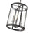 Millennium Lighting Aydenn 3 Light Pendant, Matte Black/Clear