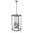 Millennium Lighting Aydenn 4 Light 25" Pendant, Matte Black/Clear