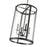 Millennium Lighting Aydenn 4 Light 25" Pendant, Matte Black/Clear