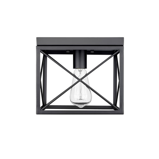 Millennium Lighting 1Lt Flushmount, Black - 94101-MB