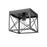 Millennium Lighting 1Lt Flushmount, Black