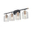 Millennium Lighting Renitta 4Lt Vanity, Black/Modern Gold