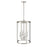 Millennium Lighting Aydenn 4 Light 21" Pendant, Brushed Nickel/Clear