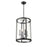 Millennium Lighting Aydenn 4 Light 21" Pendant, Matte Black/Clear