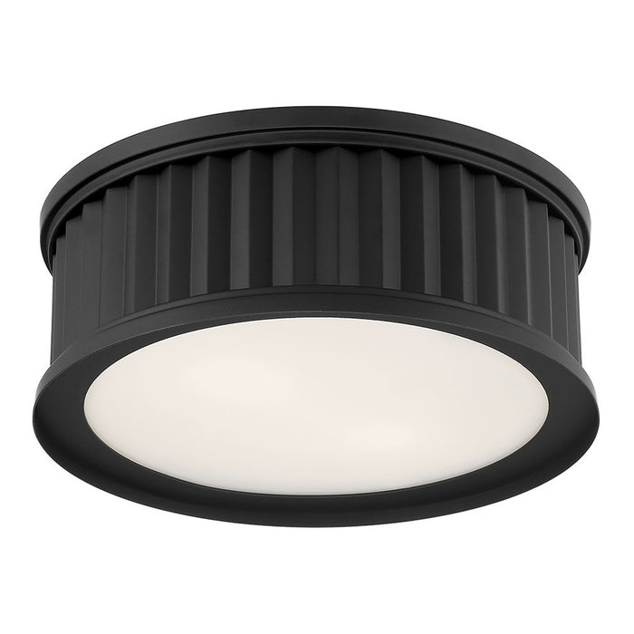 Millennium Lighting Corvella 2 Light Flush Mount, Matte Black - 9502-MB