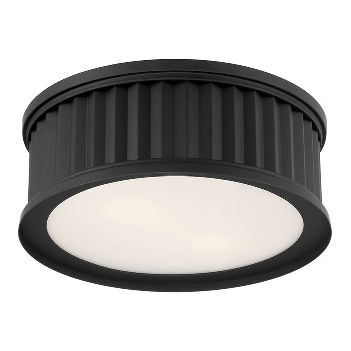 Millennium Lighting Corvella 2 Light Flush Mount, Matte Black