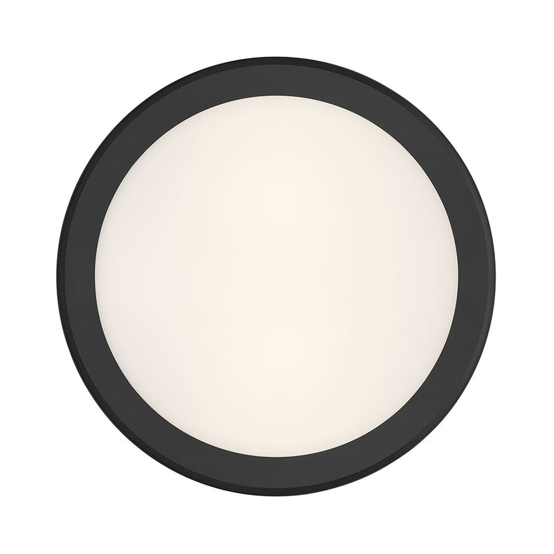 Millennium Lighting Corvella 2 Light Flush Mount, Matte Black